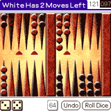 Backgammon Pro for Palm OS