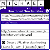 Crossword Puzzles for Palm OS