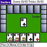 Euchre for Palm OS