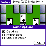 Euchre for Palm OS