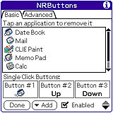 NRButtons for Palm OS