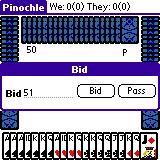 Pinochle for Palm OS