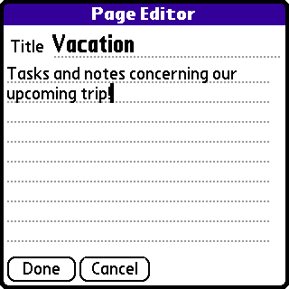 Page Editor