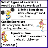 Workout Tracker for Palm OS