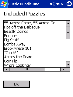 Puzzle Bundles for Pocket PC
