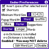 Ender for Palm OS
