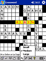 Crossword Puzzles for Pocket PC